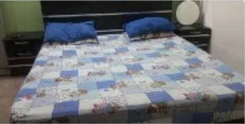 King bed with matress