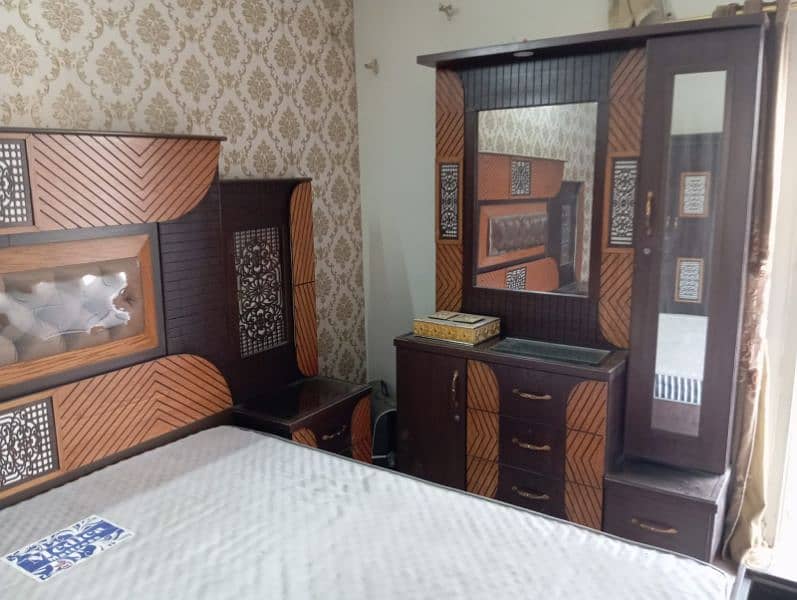 King Size Bed, Side Tables, Dressing Table, Almari 6