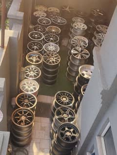 Slightly Used Wheels 14, 15 ,16 ,17 Inch rims