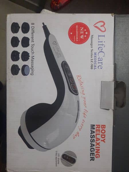 Lifecare rechargeable body massager machine like new for sale 10