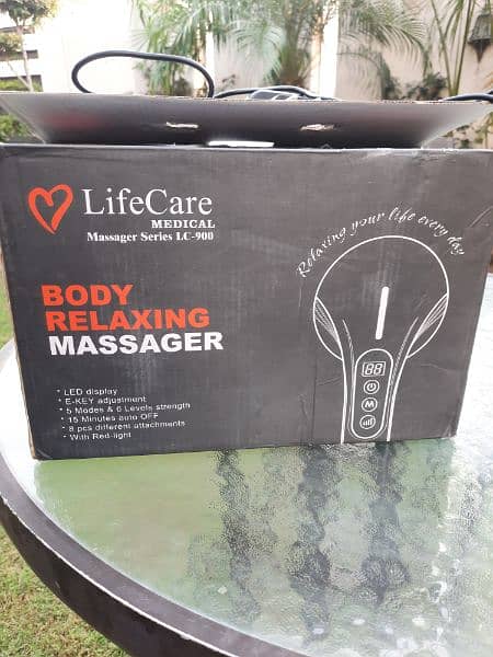 Lifecare rechargeable body massager machine like new for sale 13