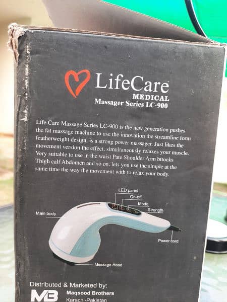 Lifecare rechargeable body massager machine like new for sale 14