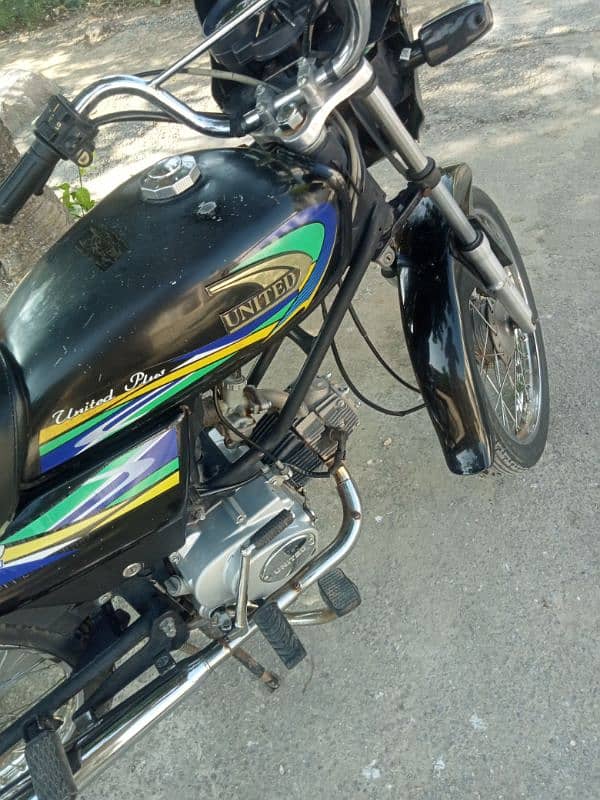 United 100 cc Bike for sale is very good condition 6