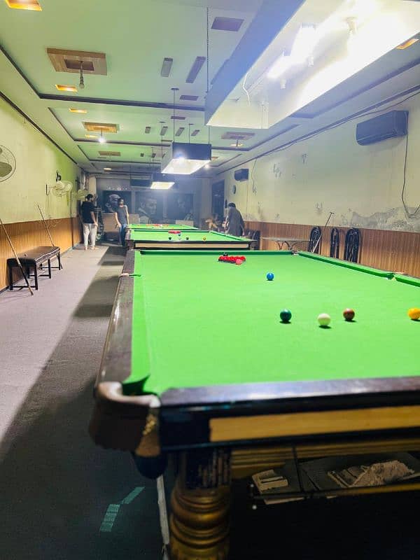 Snooker Billiards Set of Tables 3