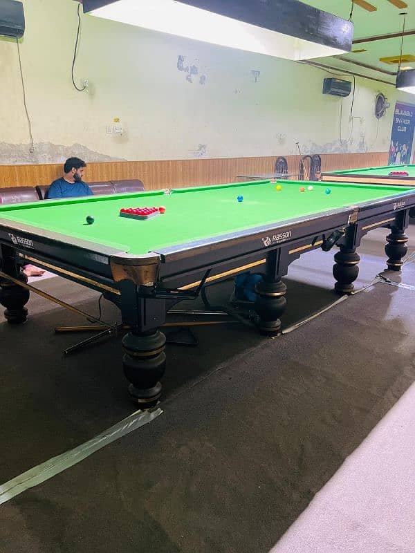 Snooker Billiards Set of Tables 5