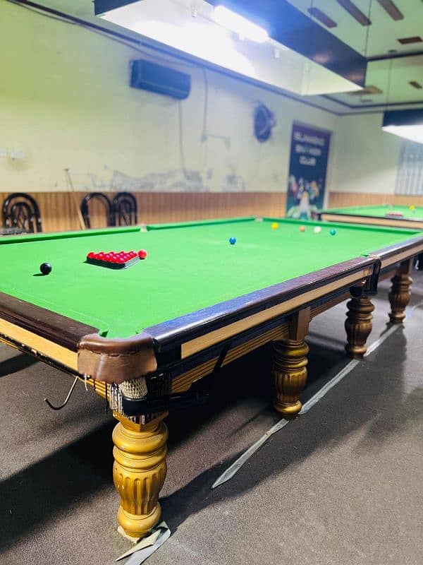 Snooker Billiards Set of Tables 6