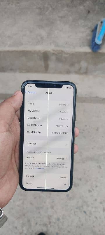 iPhone X black 6