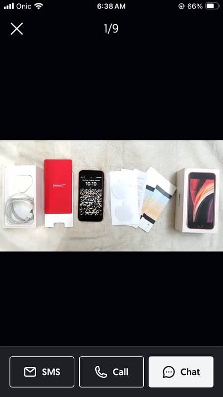 iphone se 2020 64gb dual sim pta approved with box 1