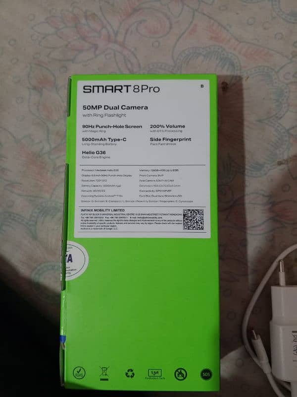 Infinix smart 8 pro 8+128 final 24000 5