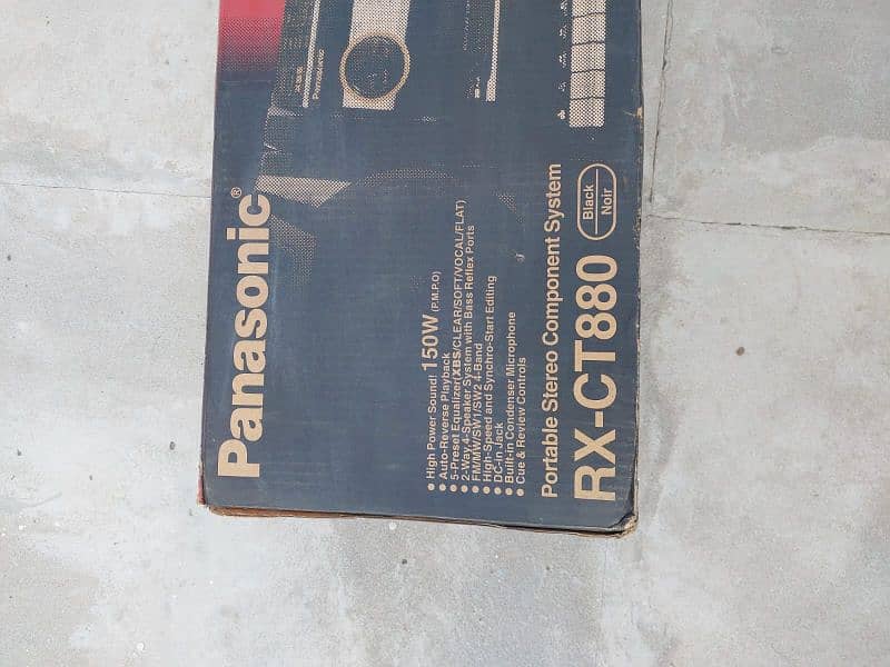 Brand new Panasonic double casste player 1