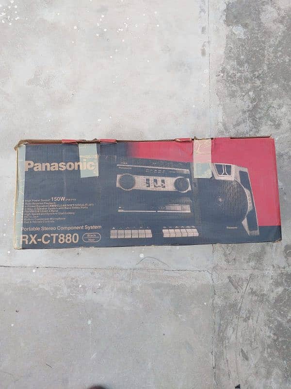 Brand new Panasonic double casste player 6