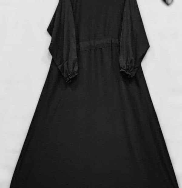 abaya in black colour 1