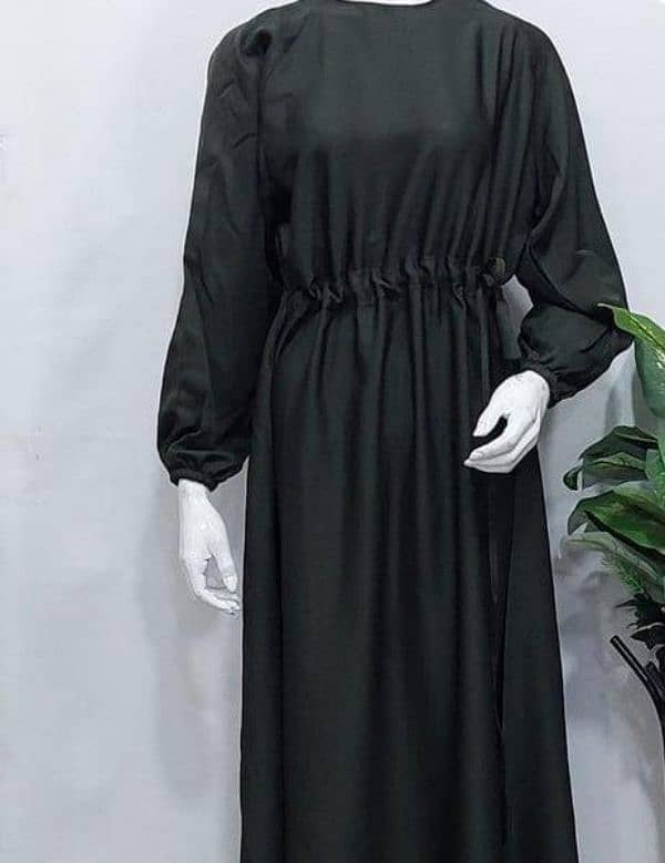 abaya in black colour 2