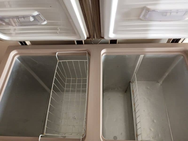 dawlance deep freezer double door 3