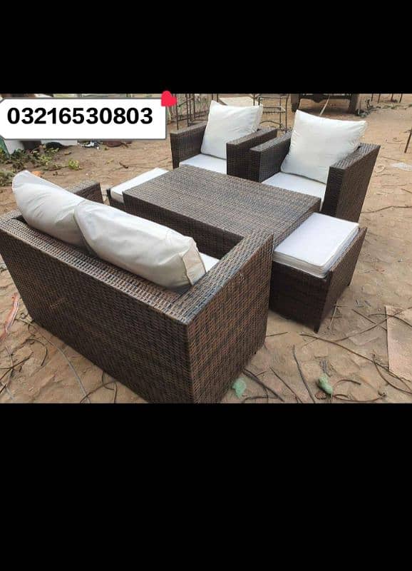 outdoor garden Rattan furniture Rattan sofa seat Rattan chairs 7