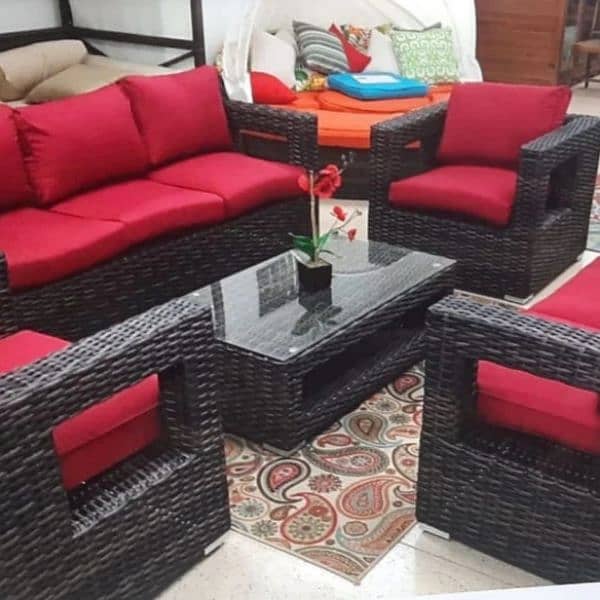 outdoor garden Rattan furniture Rattan sofa seat Rattan chairs 8