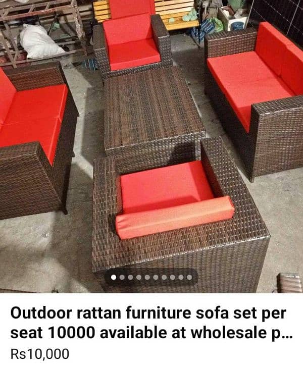 outdoor garden Rattan furniture Rattan sofa seat Rattan chairs 16