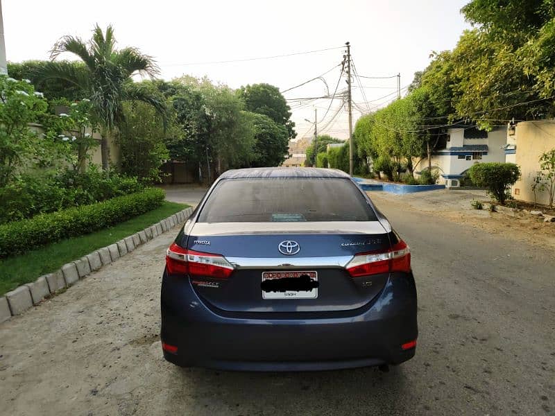 TOYOTA COROLLA ALTIS (AUTO) 1.6cc MODEL 2016 ORIGINAL STRONG BLUE COLR 4