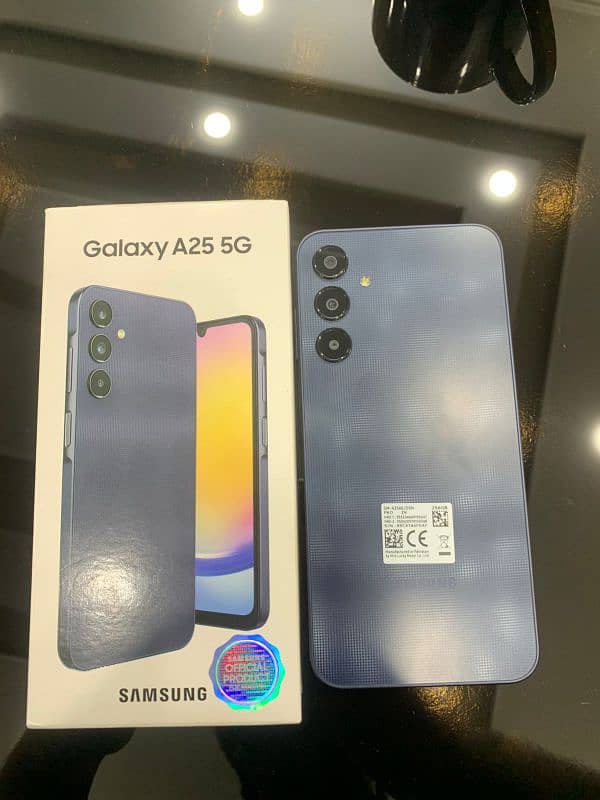 Samsung mobile A25 5G   brand new Mobile just box open full warenty 0