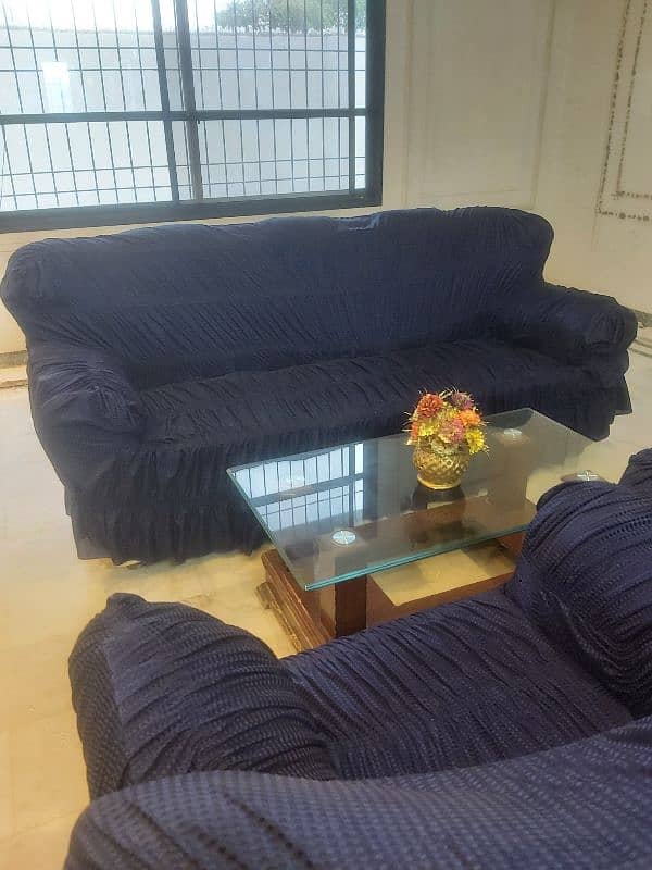 7 seater sofa with table 5