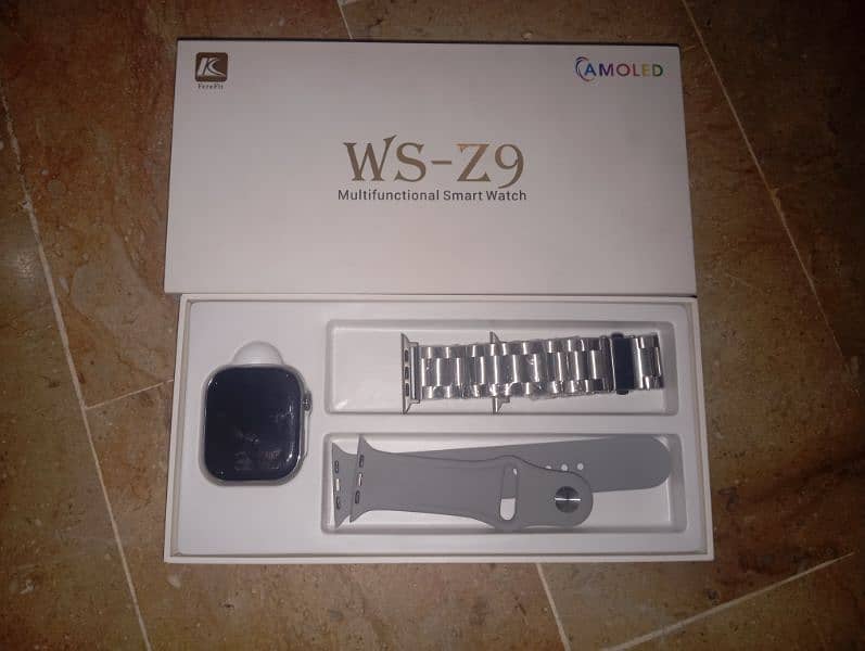 WS-Z9 AMOLED DISPLAY SMART WATCH 1