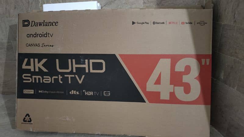 Dawlance 4K UHD Smart TV 43" 0