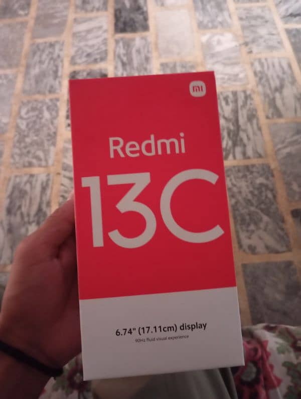 redmi 13 c mobile hai all ok hai 2 din used hai bs 0