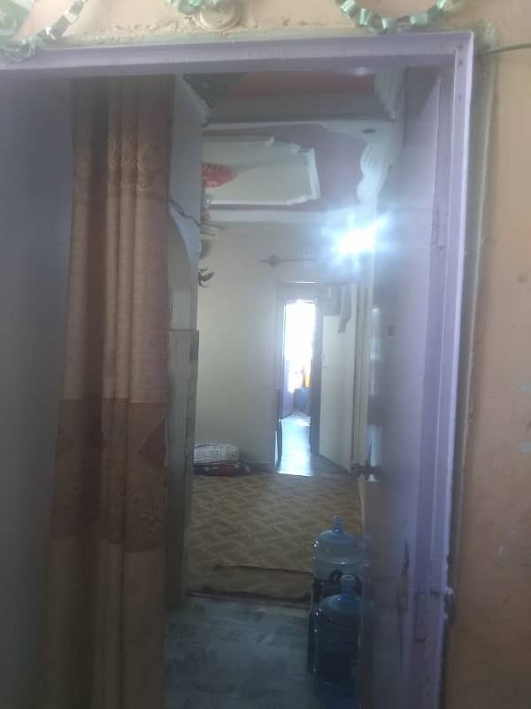 1 BED + 1 LOUNCH FLAT FOR SALE IN GHANI SQUARE APARTMENT SECTOR 5-M NORTH KARACHI 6