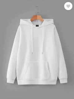 1 pc men’s Fleece plain Hoodie