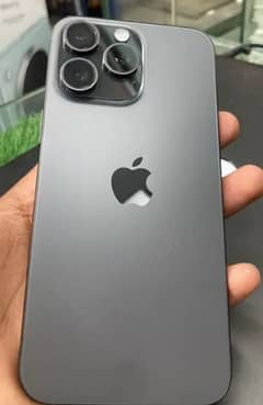 I phone 15 pro max titanium black jv 200k full n final