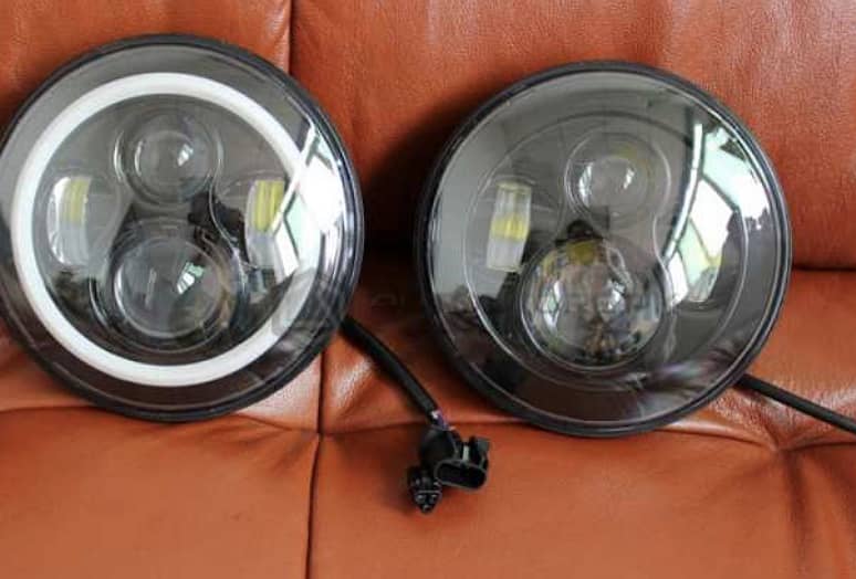 Projection Headlights For Land cruiser rkr and other jeeps 3