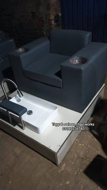 Saloon Chair/Barber Chair/Hair Wash Unit/Pedicure/Manicure/Salon Chair 7