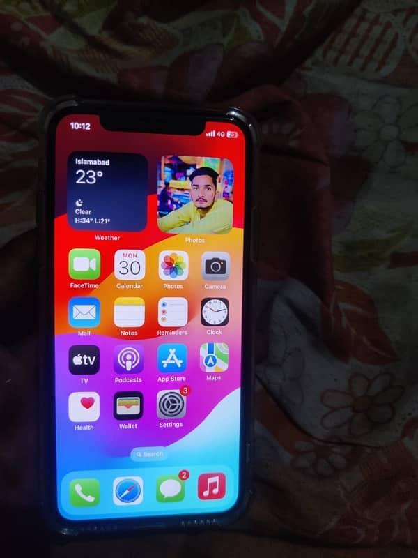 iPhone XS 64gb battery77 original ha sims all working glitch 3