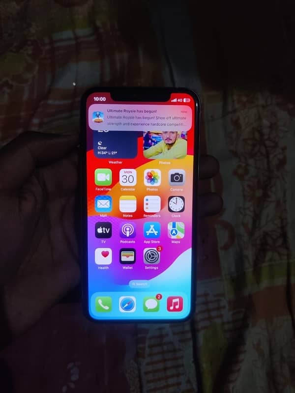 iPhone XS 64gb battery77 original ha sims all working glitch 4