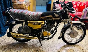 Honda CG125 Gold Edition 2023