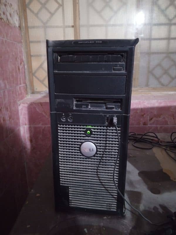 CORE2DUO SYSTEM 2 GB RAM DELL TOWER 0