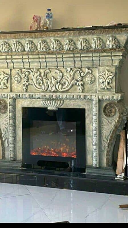 3D Electric fireplace 2