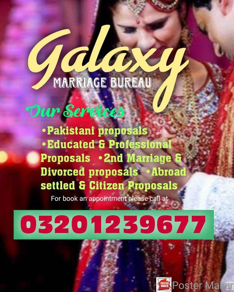 Marriage Bureau , Online Rishta Services , Abroad Proposals 0