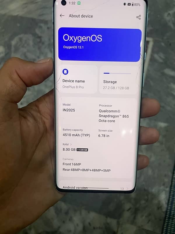 one plus 8 pro for sell 5