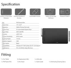 XP-Pen Deco01 Graphics Drawing Tablet/ Board with 8192 le