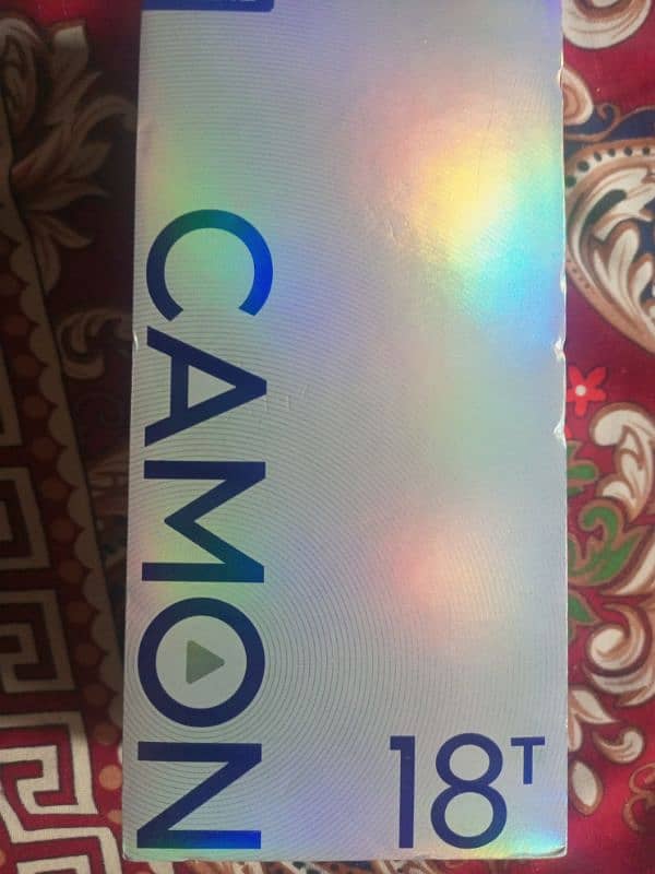 Tecno camon 18T full box 5