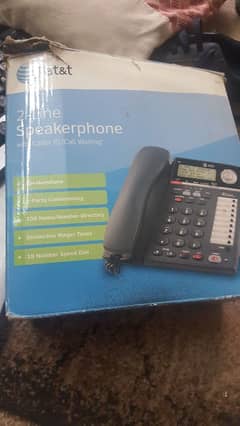 at&t 2-Line speakerphone 0