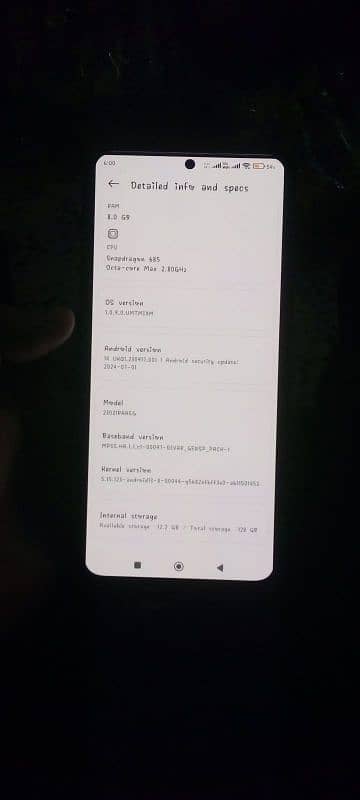 Redmi note 12 , 8gb ram 128 rom in good condition with box charger 4