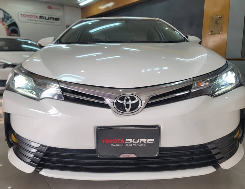 Toyota Corolla 1.8 Altis Grande Toyota Certified vehicle 0