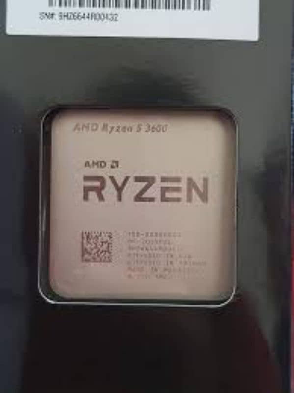 Amd Ryzen 5 3600 processor 1