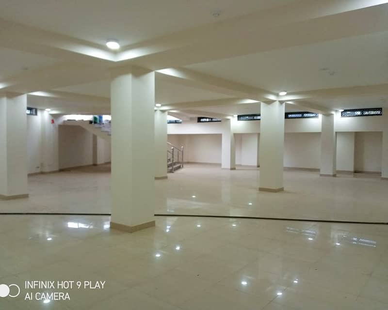 18 Marla Commercial Basement available for rent with lift 7