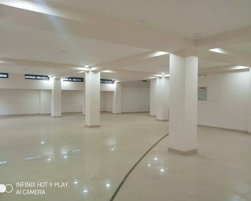 18 Marla Commercial Basement available for rent with lift 12