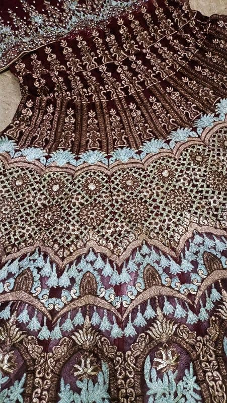 lehnga suit full embroidery branded 8