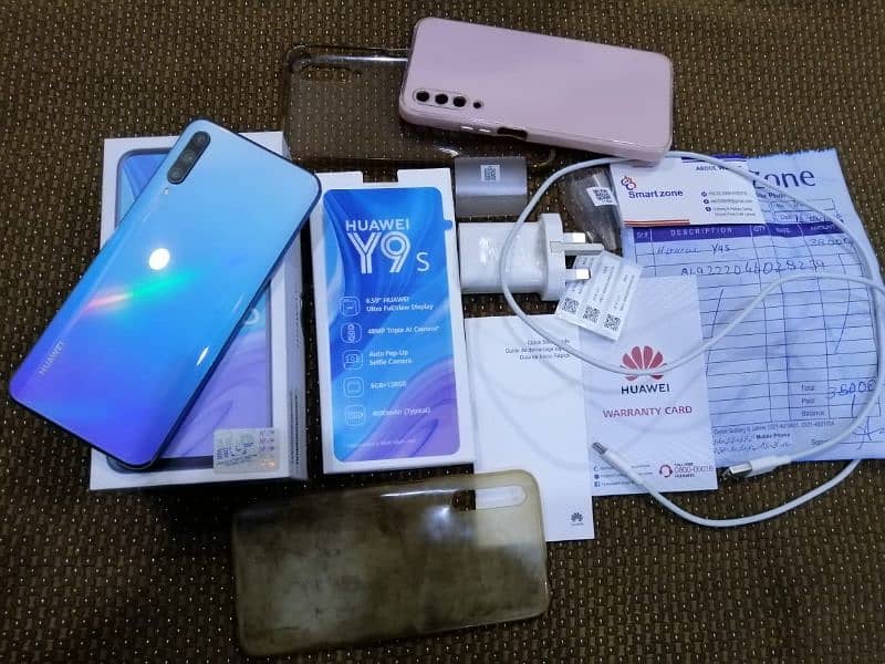 Huawei y9s 10 by 10 condition 6