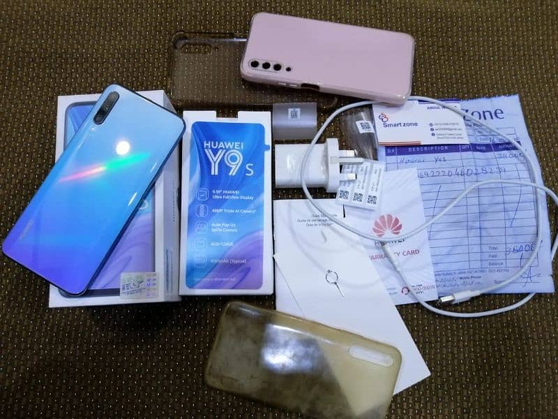 Huawei y9s 10 by 10 condition 9